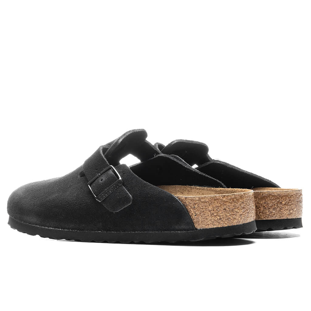 Wide Boston Soft Footbed Suede Birkenstock оригінал – Купити в Україні – збільшений вид
