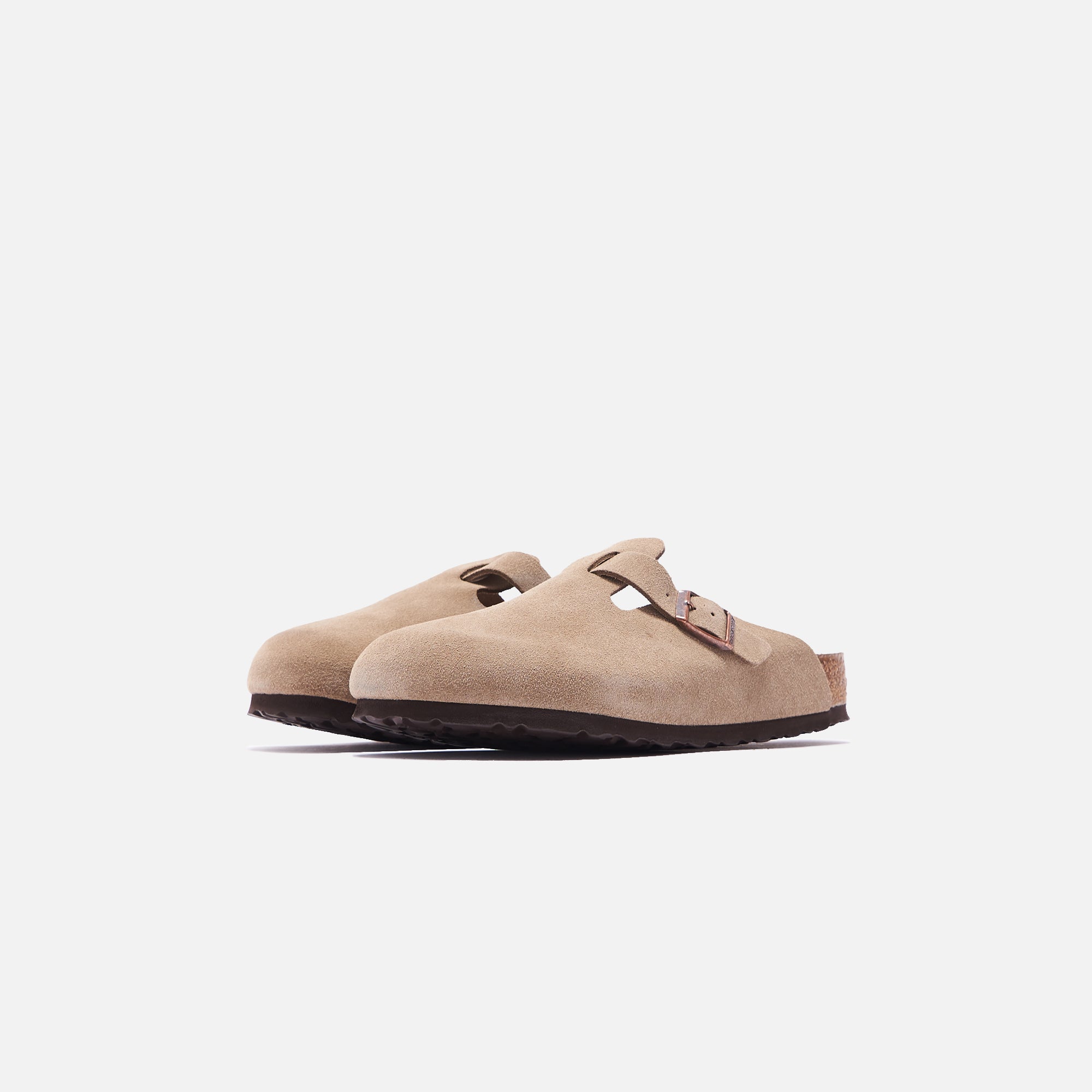 Оригінальна Boston Suede Taupe Birkenstock – збільшений вид - BIRKENSTOCK