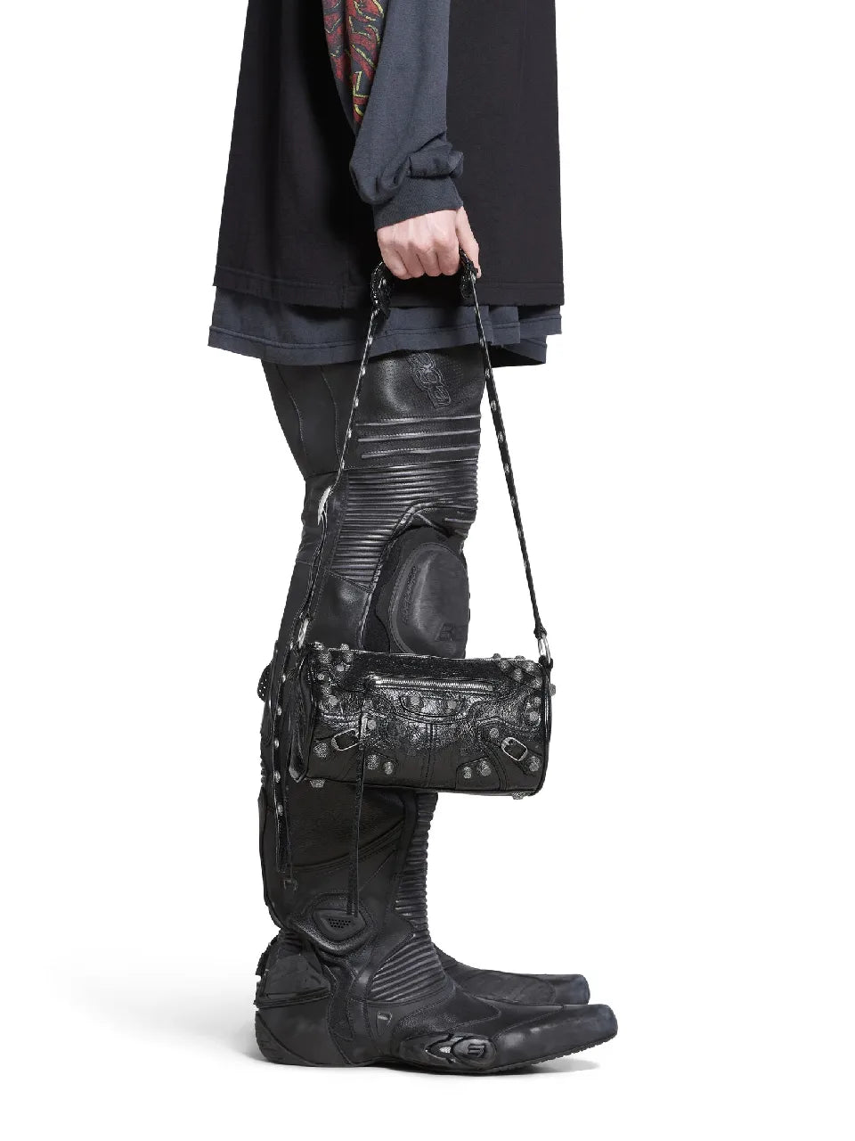 Le Cagole Shoulder Bag Balenciaga – Гарантія оригінальності – боковий вид