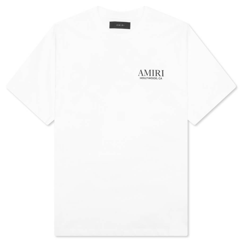 Оригінальна Bones Stacked Tee Amiri – боковий вид
