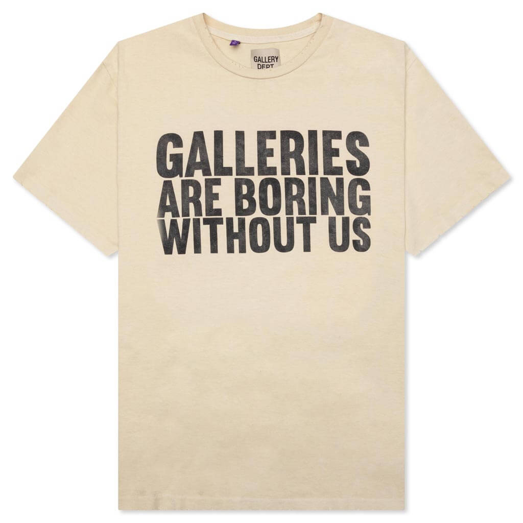 Boring Tee Gallery department – Гарантія оригінальності – боковий вид