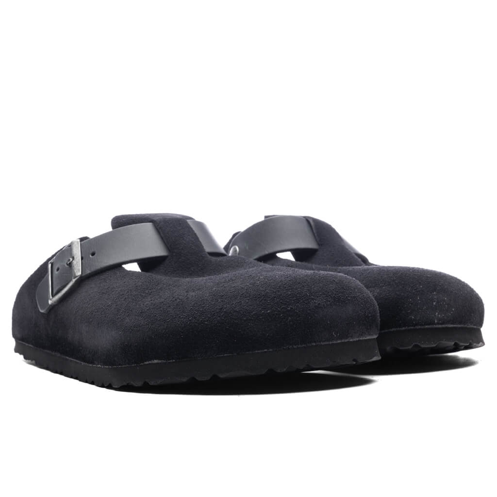 Boston Mixed Leather Birkenstock – Гарантія оригінальності – вид ззаду