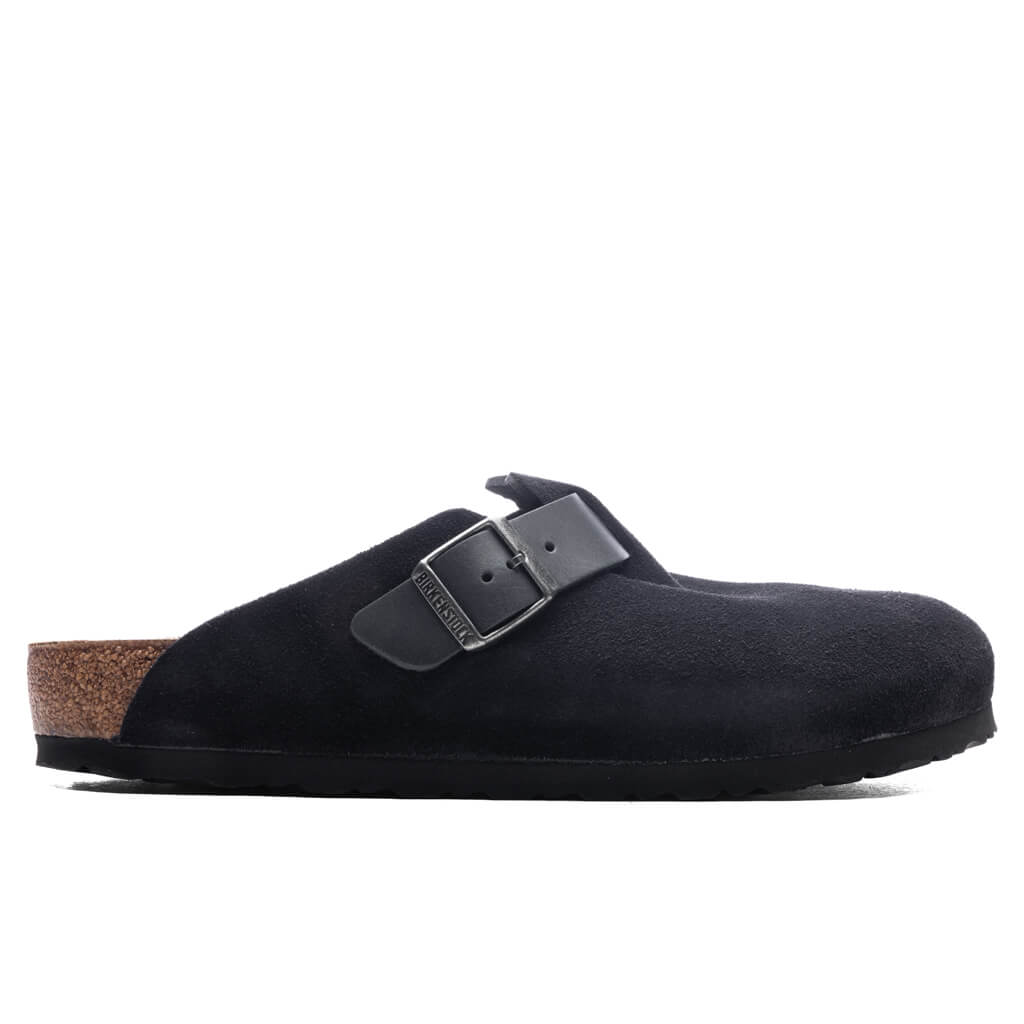 Boston Mixed Leather Birkenstock – Гарантія оригінальності – боковий вид