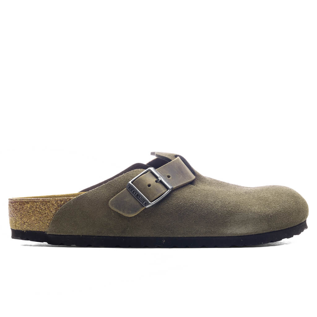 Boston Mixed Leather Birkenstock – Гарантія оригінальності – боковий вид