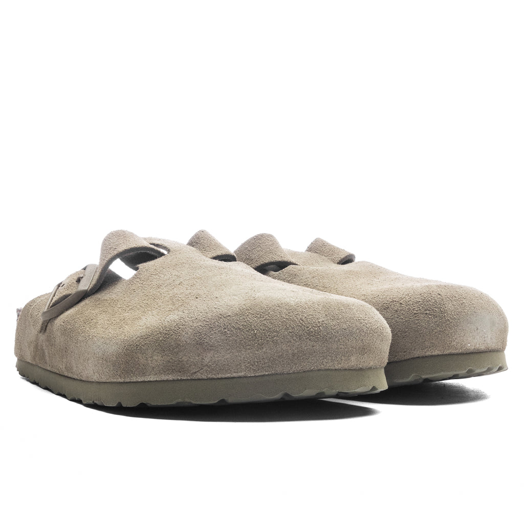 Boston Suede Leather Birkenstock оригінал – Купити в Україні – вид ззаду