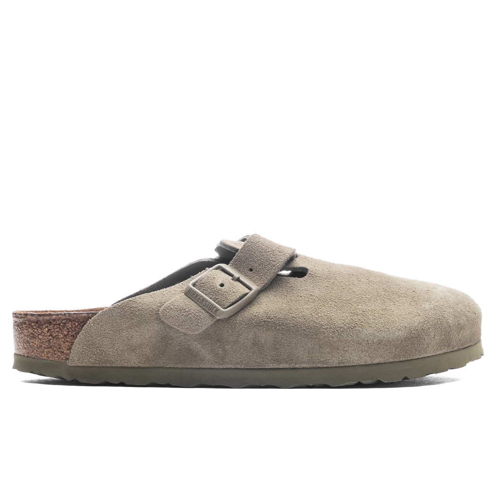 Boston Suede Leather Birkenstock оригінал – Купити в Україні – боковий вид - BIRKENSTOCK