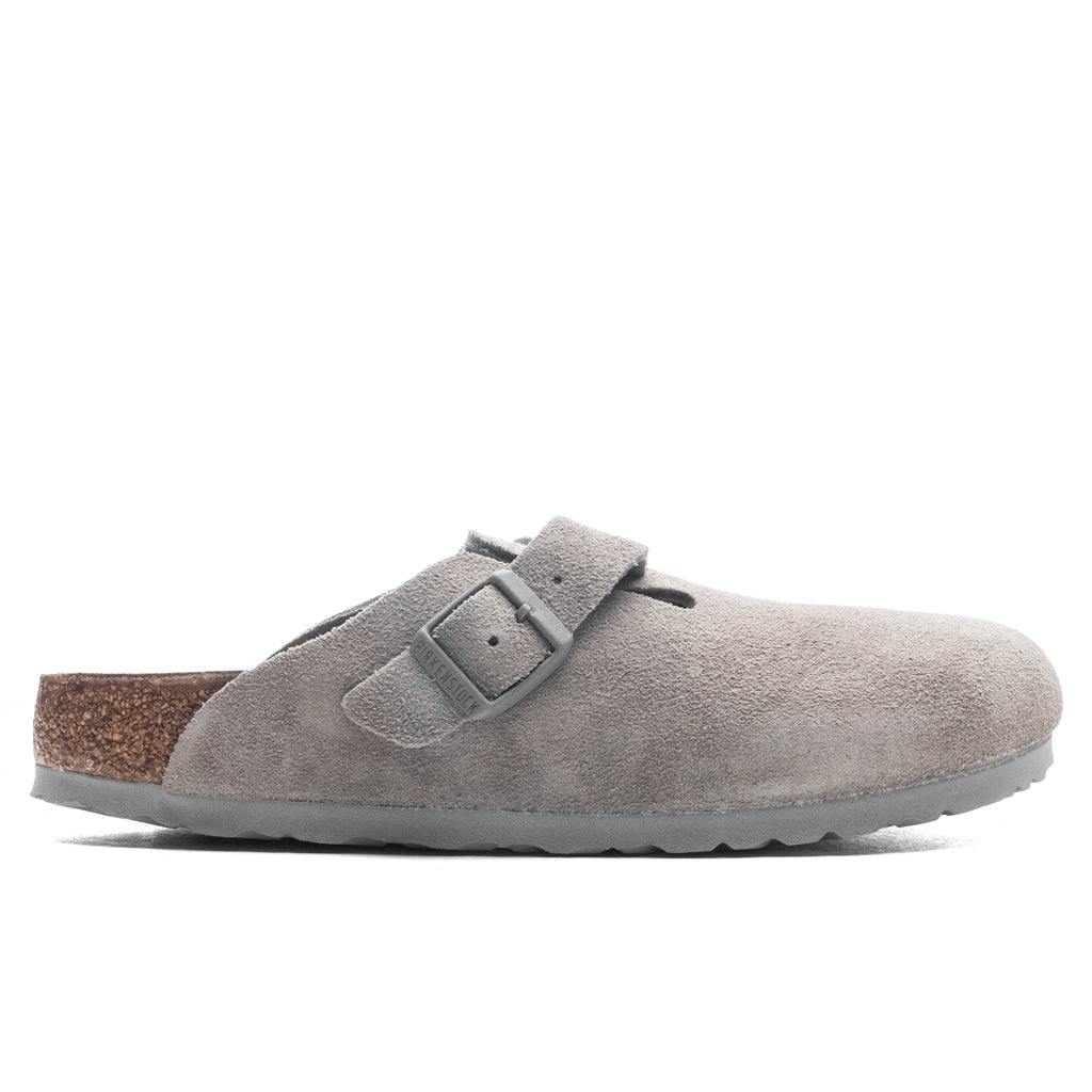 Boston Suede Leather Birkenstock оригінал – Купити в Україні – боковий вид - BIRKENSTOCK