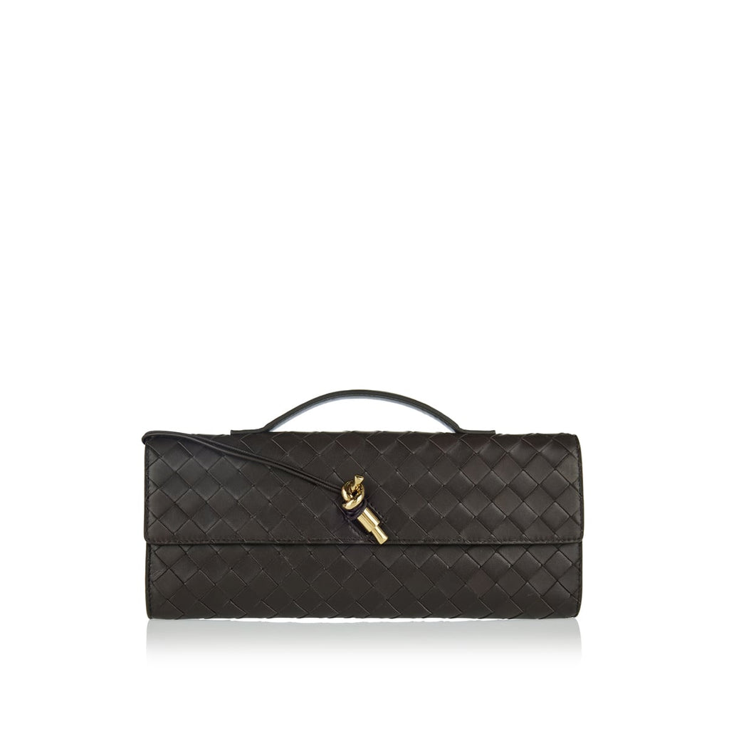 Оригінальна Andiamo Long Clutch Bottega veneta – боковий вид