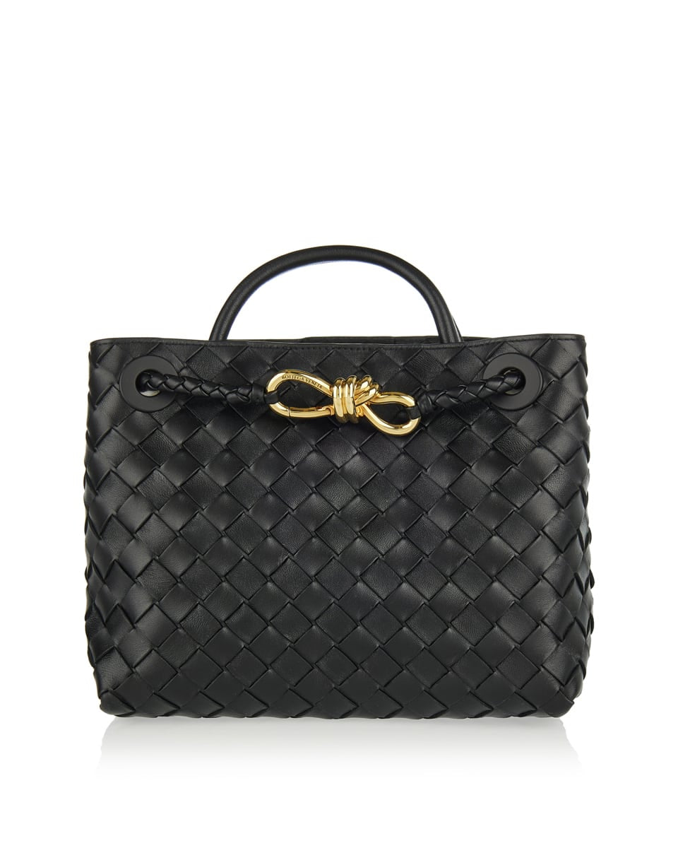 Andiamo Small Leather Tote Bottega veneta оригінал – Купити в Україні – боковий вид