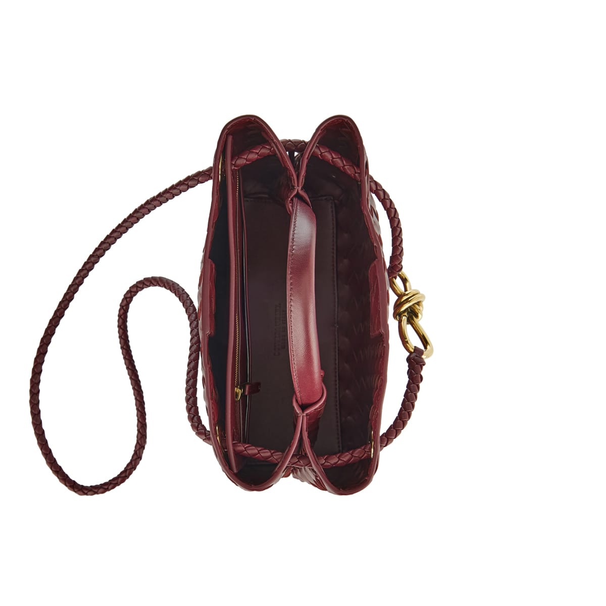 Andiamo Small Leather Tote Bag Bottega veneta оригінал – Купити в Україні – збільшений вид