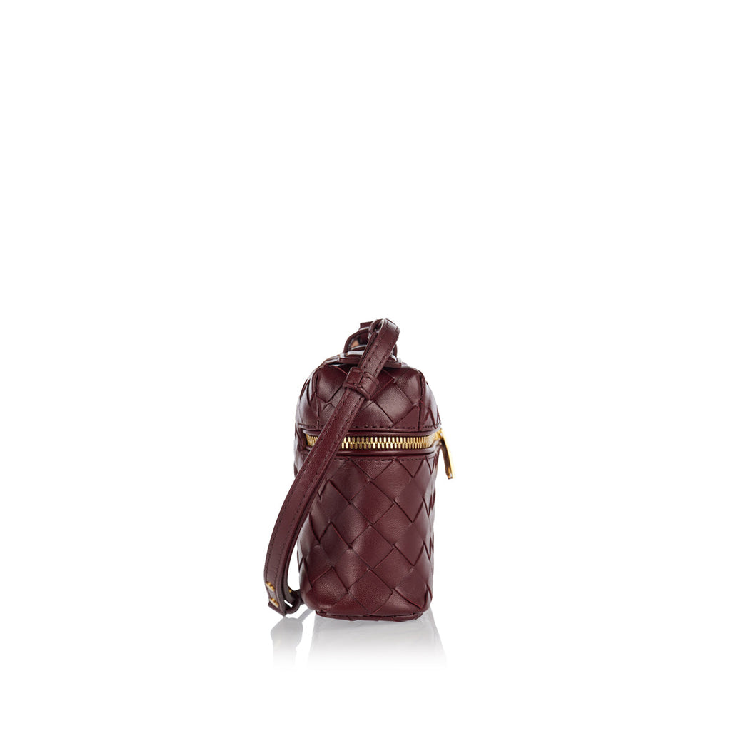 Bang Bang Leather Vanity Case Bottega veneta оригінал – Купити в Україні – вид ззаду