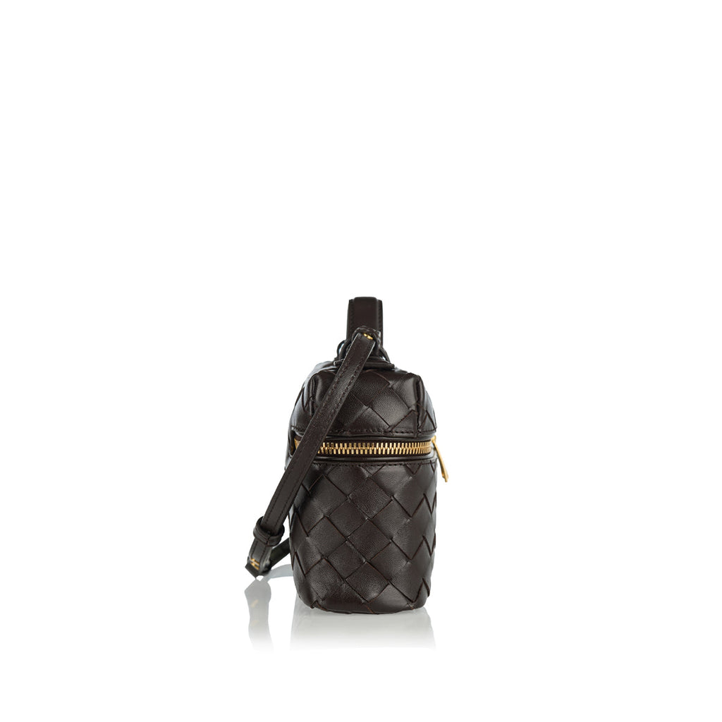 Bang Bang Leather Vanity Case Bottega veneta оригінал – Купити в Україні – вид ззаду