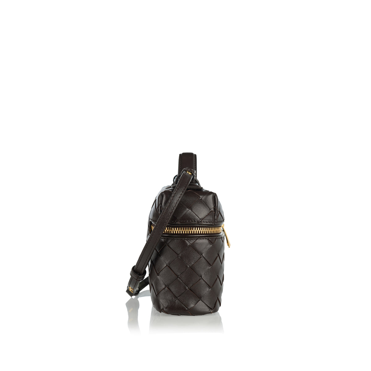 Bang Bang Leather Vanity Case Bottega veneta оригінал – Купити в Україні – вид ззаду
