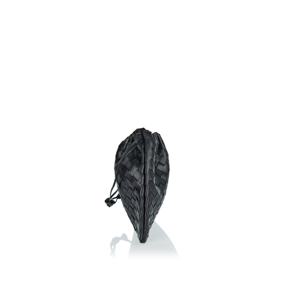 Оригінальна Dustbag Intrecciato Leather Pouch Bottega veneta – вид ззаду