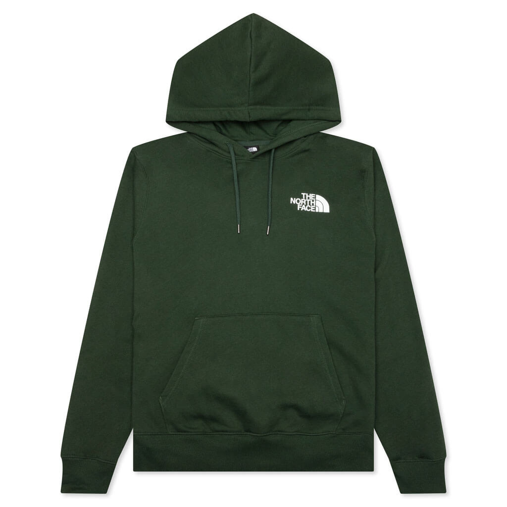 Box Nse Pullover Hoodie Red Box The north face оригінал – Купити в Україні – боковий вид