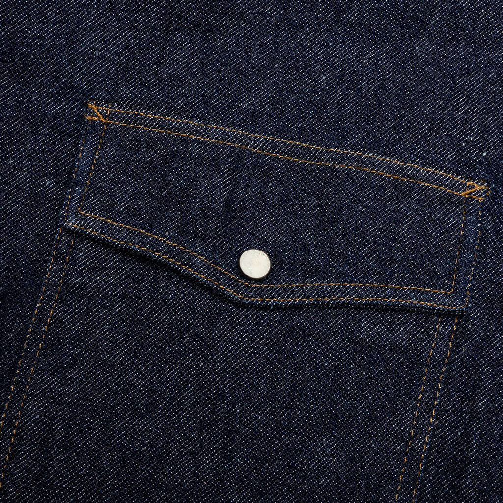 Boxy Western Denim L Stussy – Гарантія оригінальності – збільшений вид