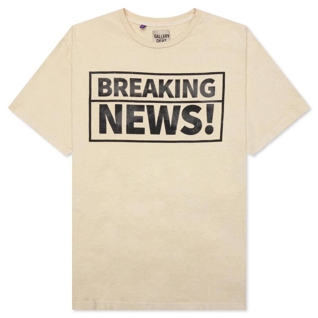 Оригінальна Breaking News Tee Gallery department – боковий вид