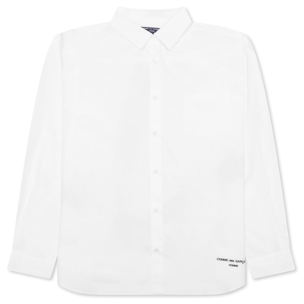 Оригінальна Broad Shirt Comme des garcons – боковий вид