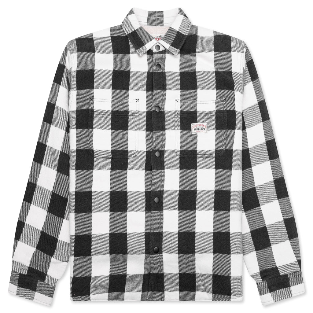 Buffalo Plaid Shirt Stussy – Гарантія оригінальності – боковий вид