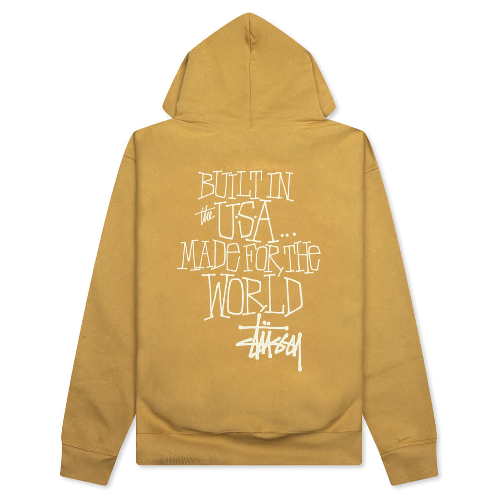 Built In Usa Hoodie Stussy – Гарантія оригінальності – вид ззаду