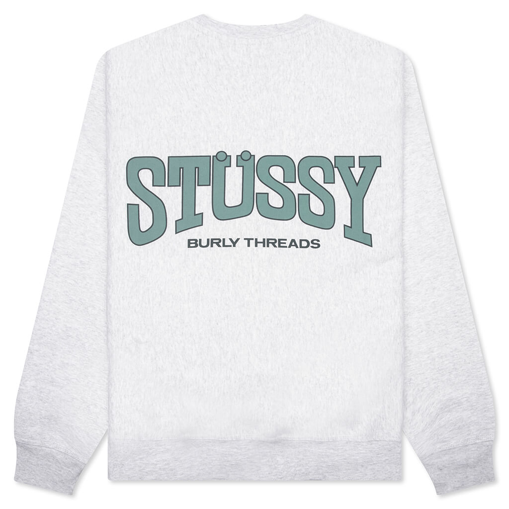 Burly Threads Crew Stussy – Гарантія оригінальності – вид ззаду