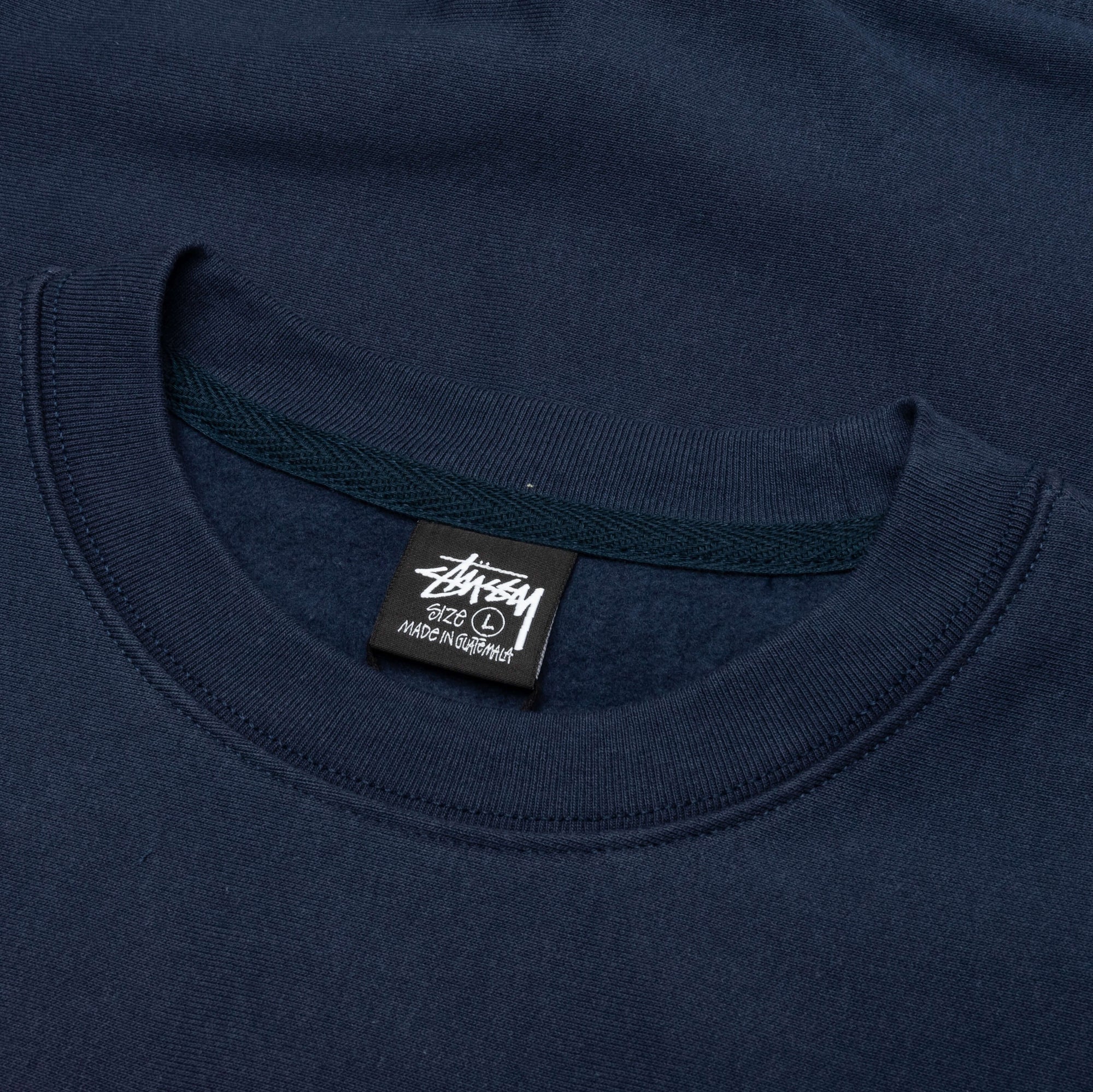 Burly Threads Crew Stussy – Гарантія оригінальності – детальний вид