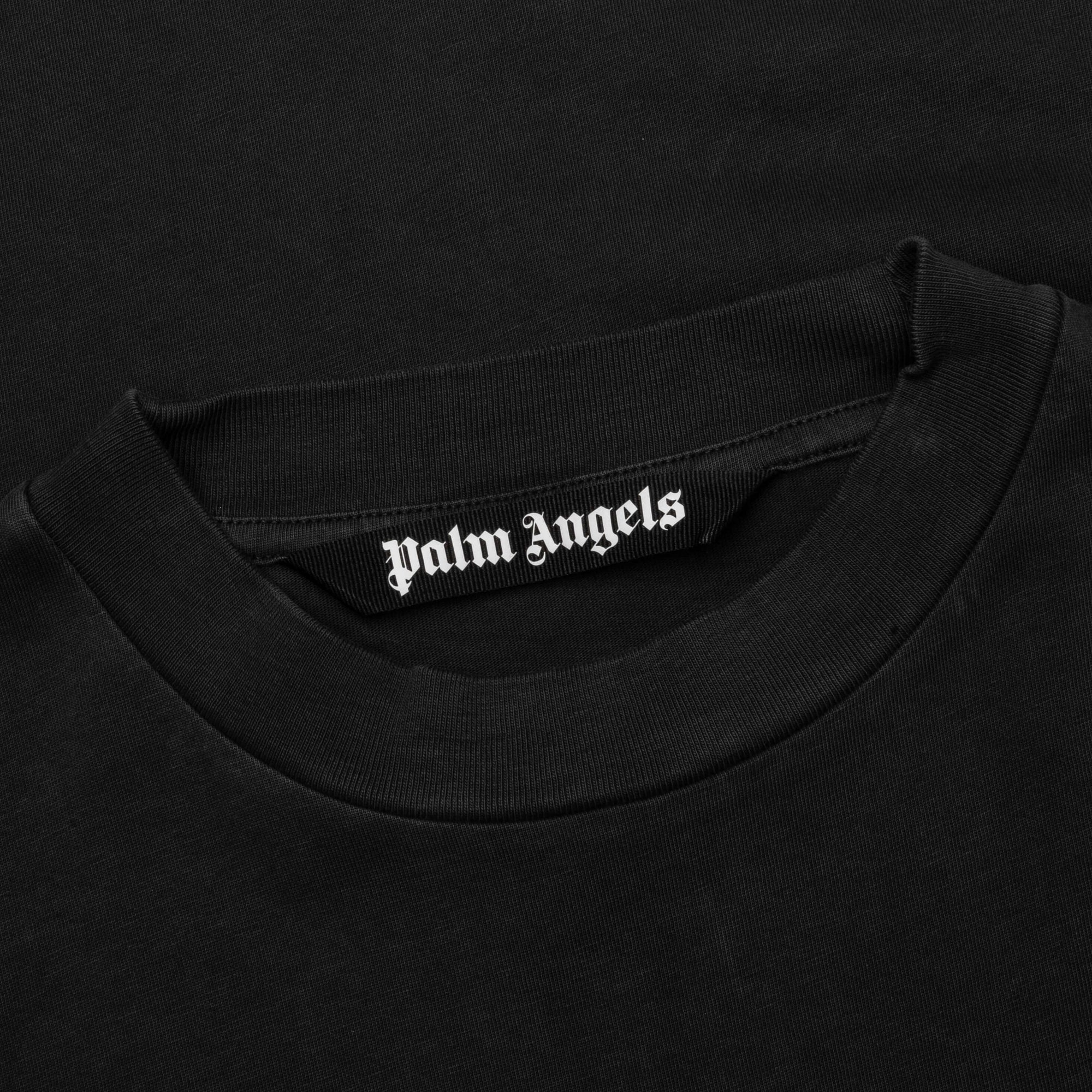 Burning Logo Tee Palm angels – Гарантія оригінальності – детальний вид