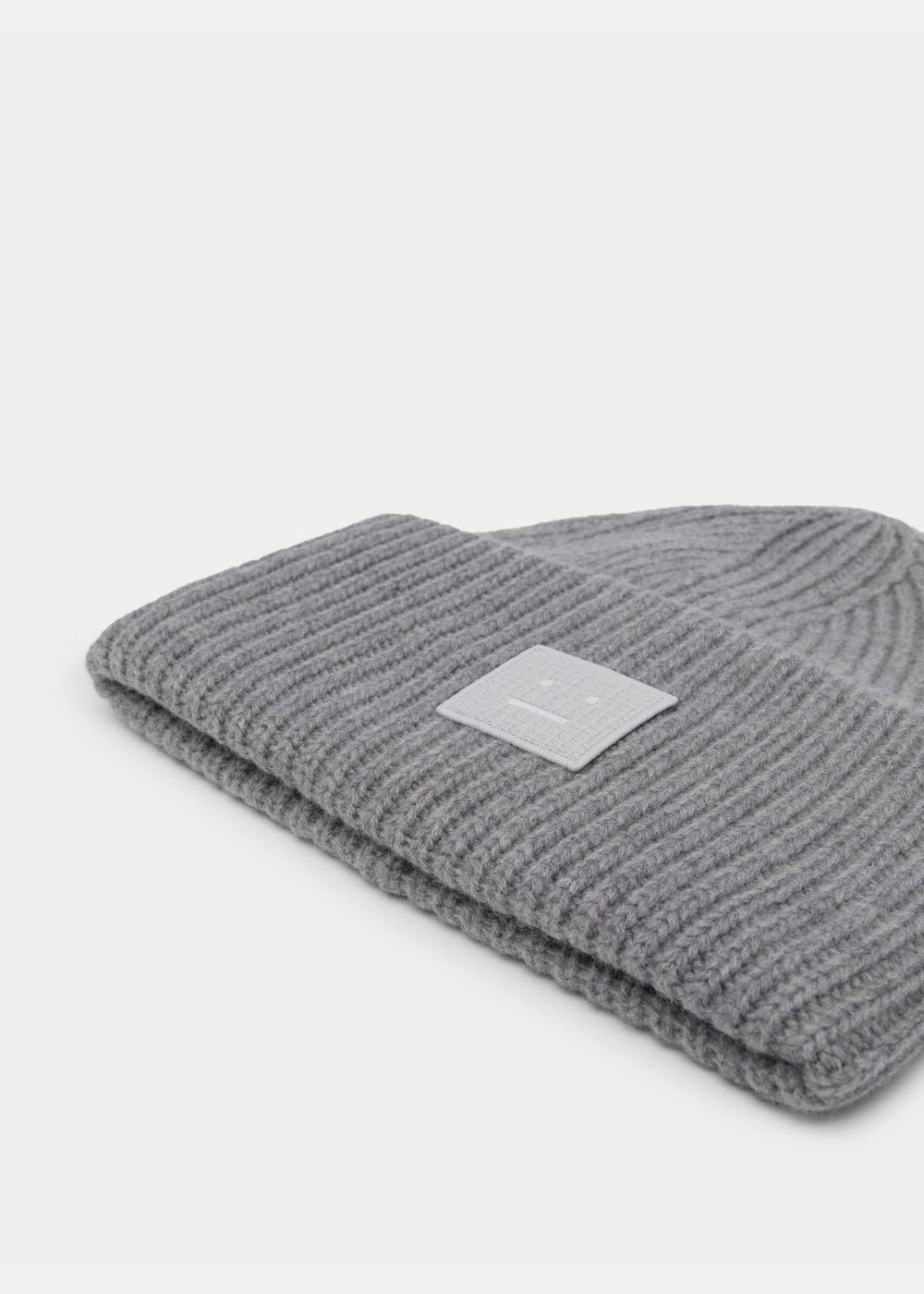 Grey Melange Face Beanie Acne studios – Гарантія оригінальності – вид ззаду