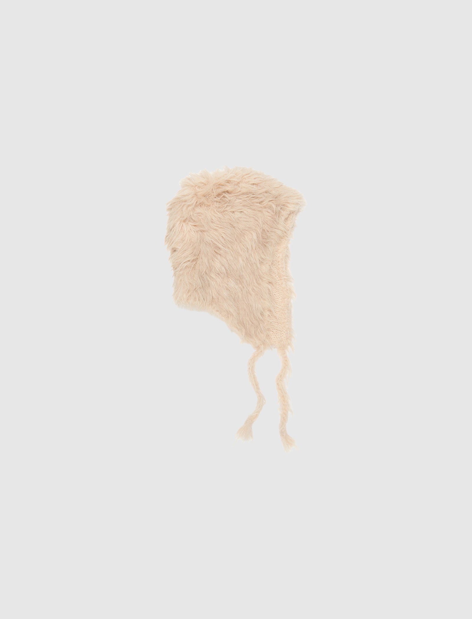 Оригінальна Fuzzy Beanie Acne studios – боковий вид
