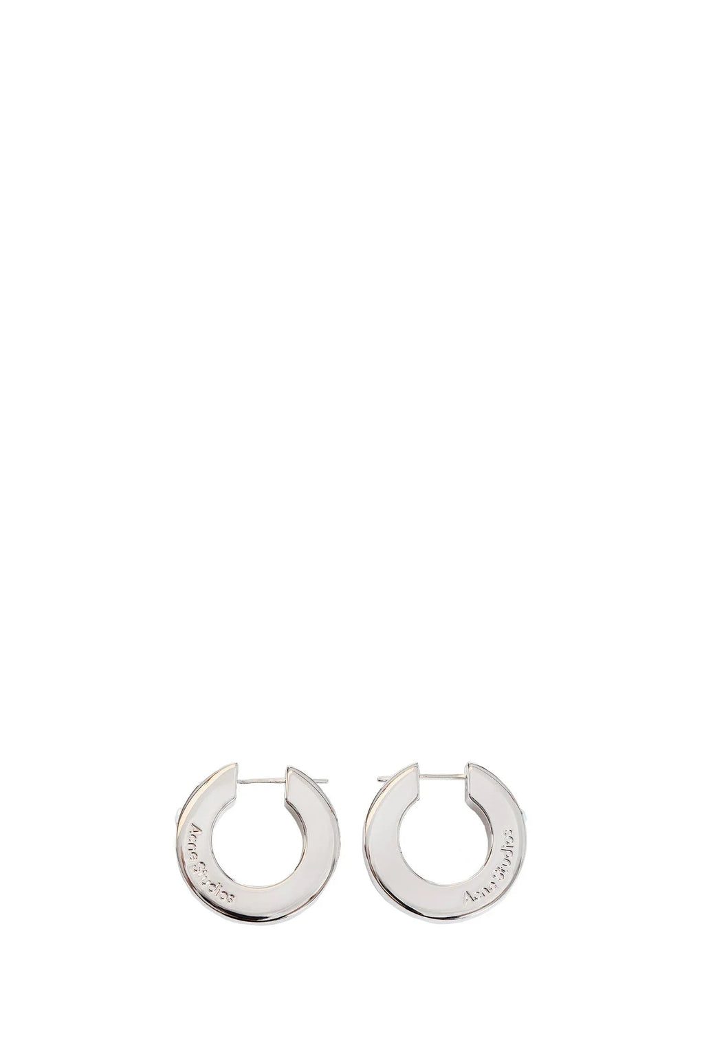 Crystal Hoop Earrings Acne studios оригінал – Купити в Україні – боковий вид