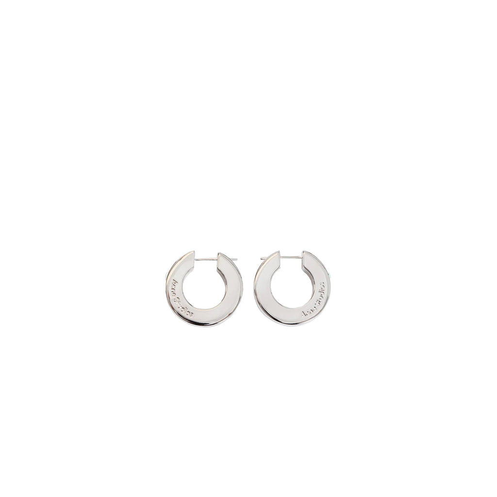 Crystal Hoop Earrings Acne studios оригінал – Купити в Україні – вид ззаду