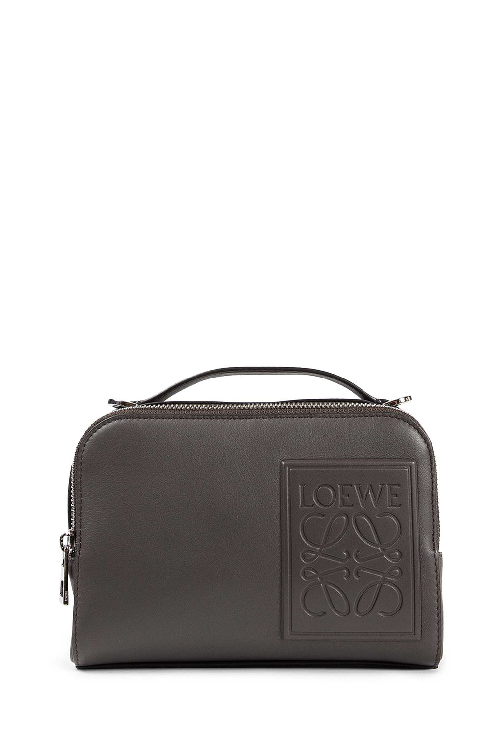 Mini Crossbody Camera Bag In Satin Calfskin Loewe – Гарантія оригінальності – боковий вид