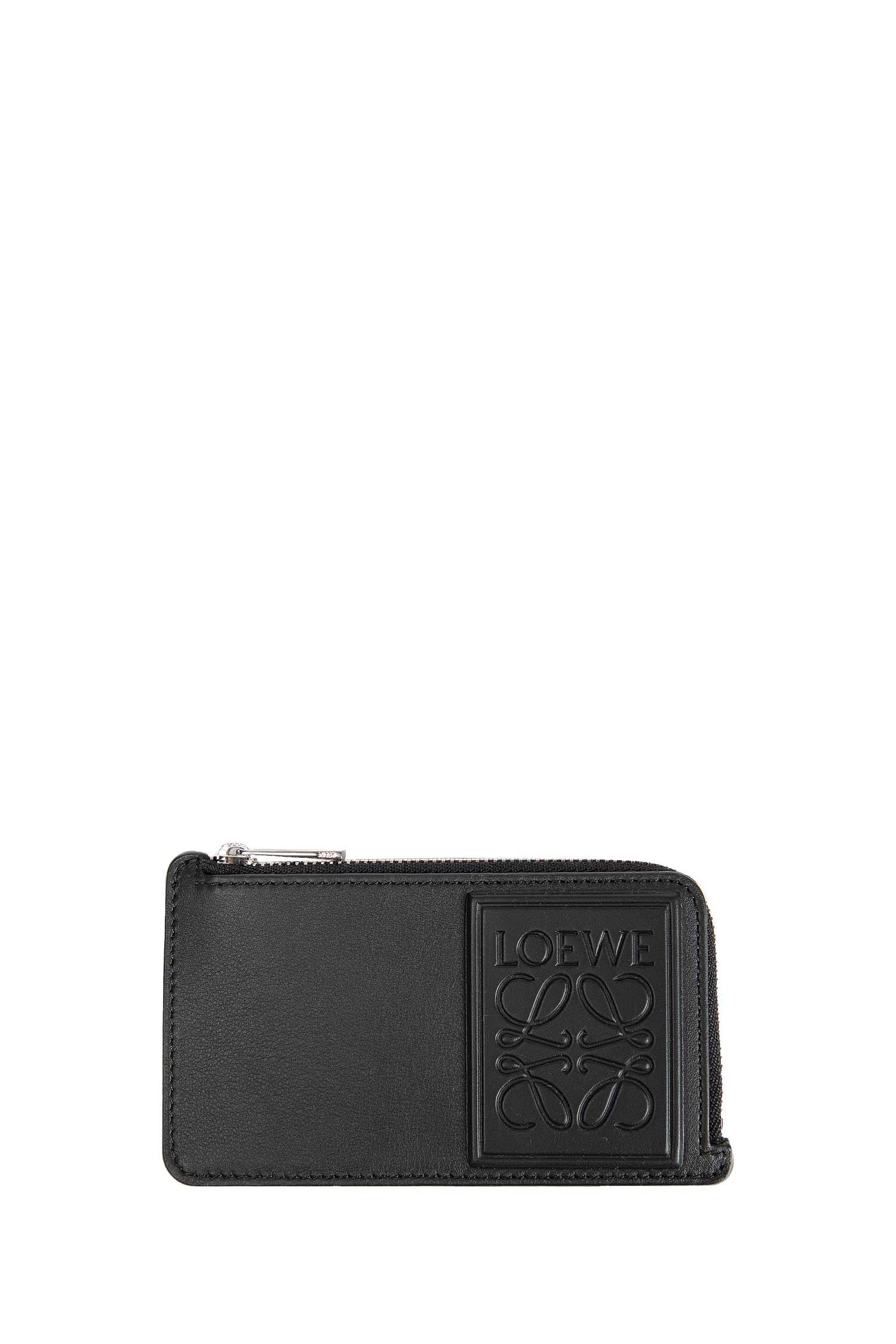 Coin Card Holder In Satin Calfskin Loewe – Гарантія оригінальності – боковий вид
