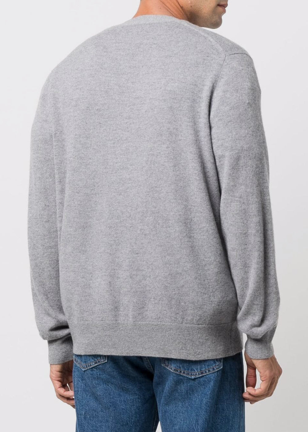 Grey Melange Keve Face Cardigan Acne studios оригінал – Купити в Україні – детальний вид
