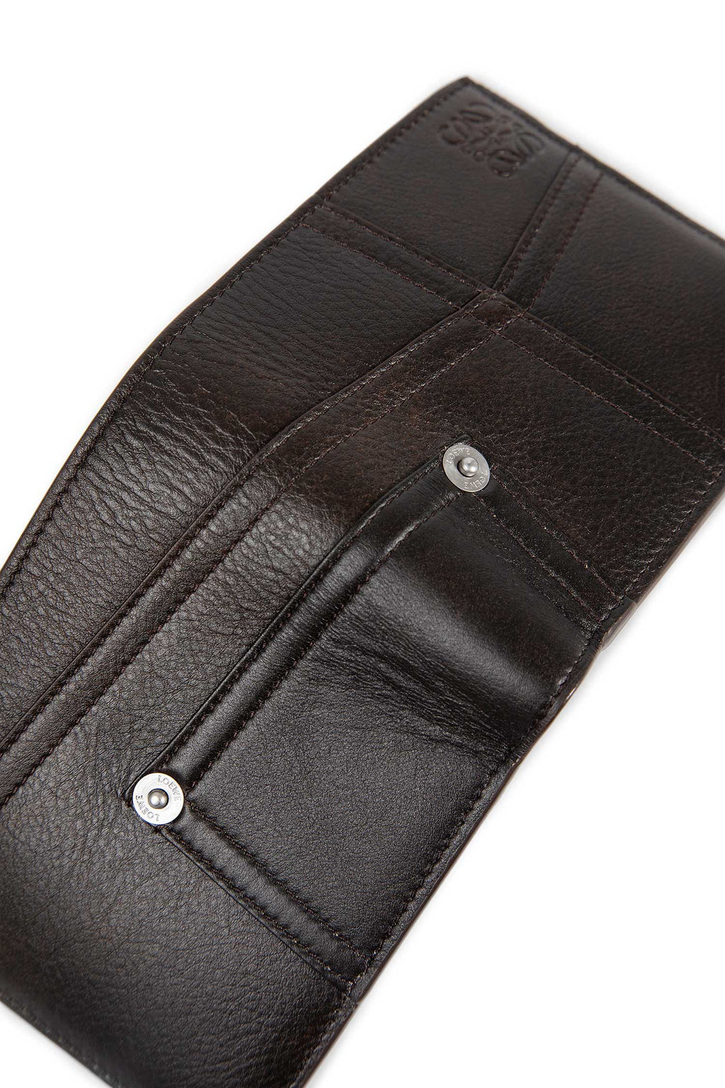 Panta Bifold Wallet In Shiny Calfskin Loewe – Гарантія оригінальності – детальний вид
