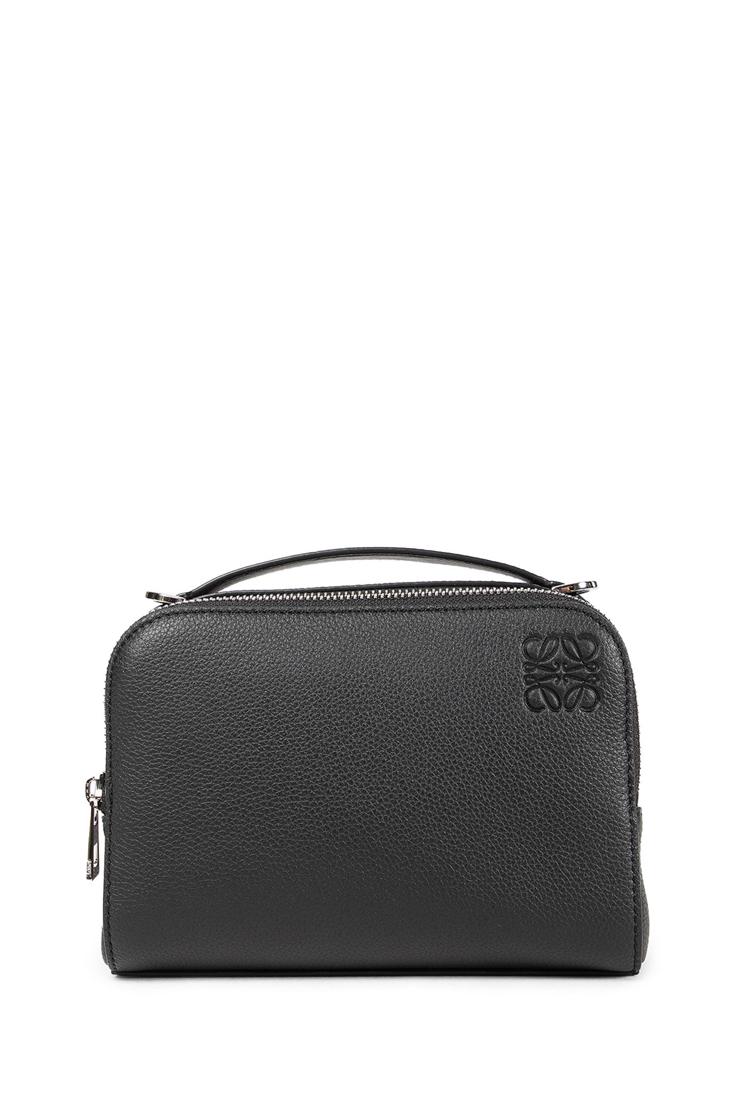 Mini Camera Crossbody Bag In Soft Grained Calfskin Loewe – Гарантія оригінальності – боковий вид