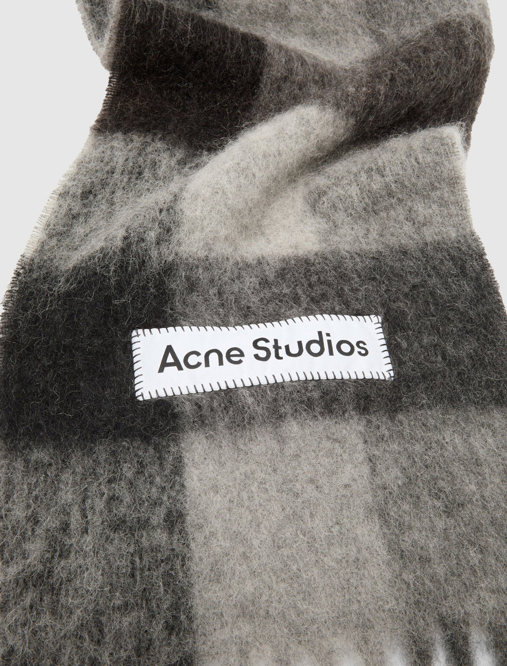 Wool Mohair Scarf Acne studios оригінал – Купити в Україні – вид ззаду