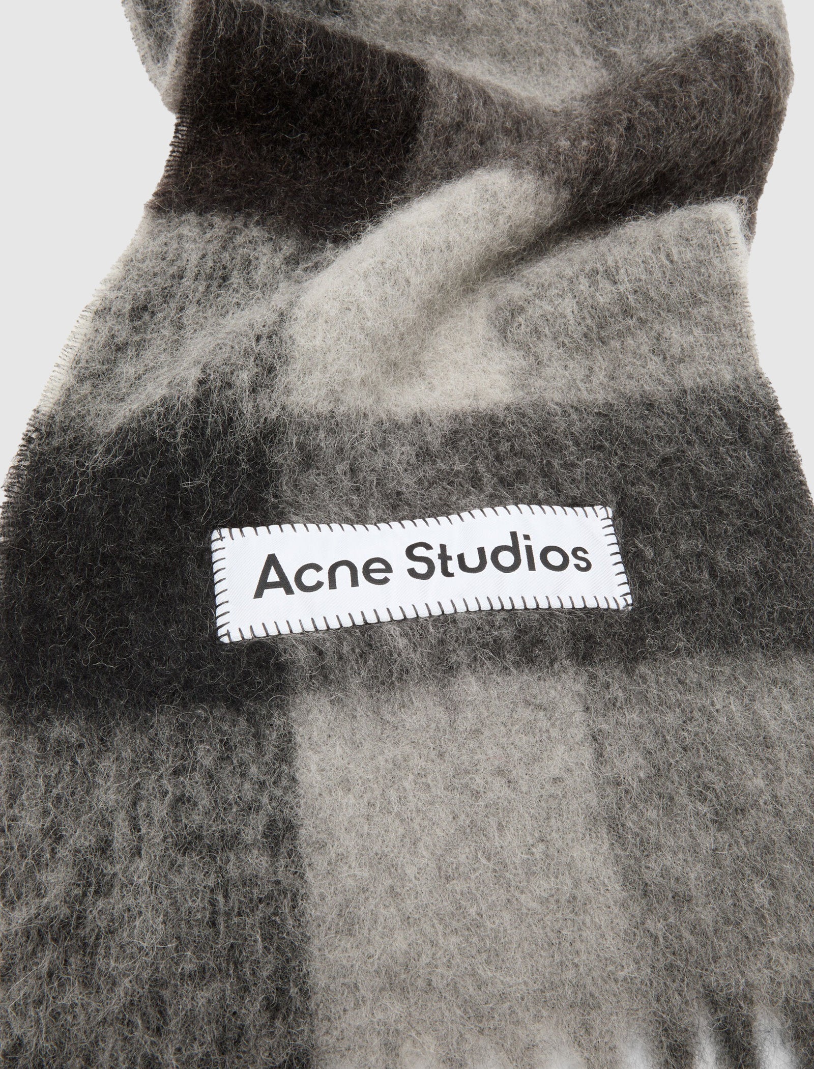 Wool Mohair Scarf Acne studios оригінал – Купити в Україні – вид ззаду