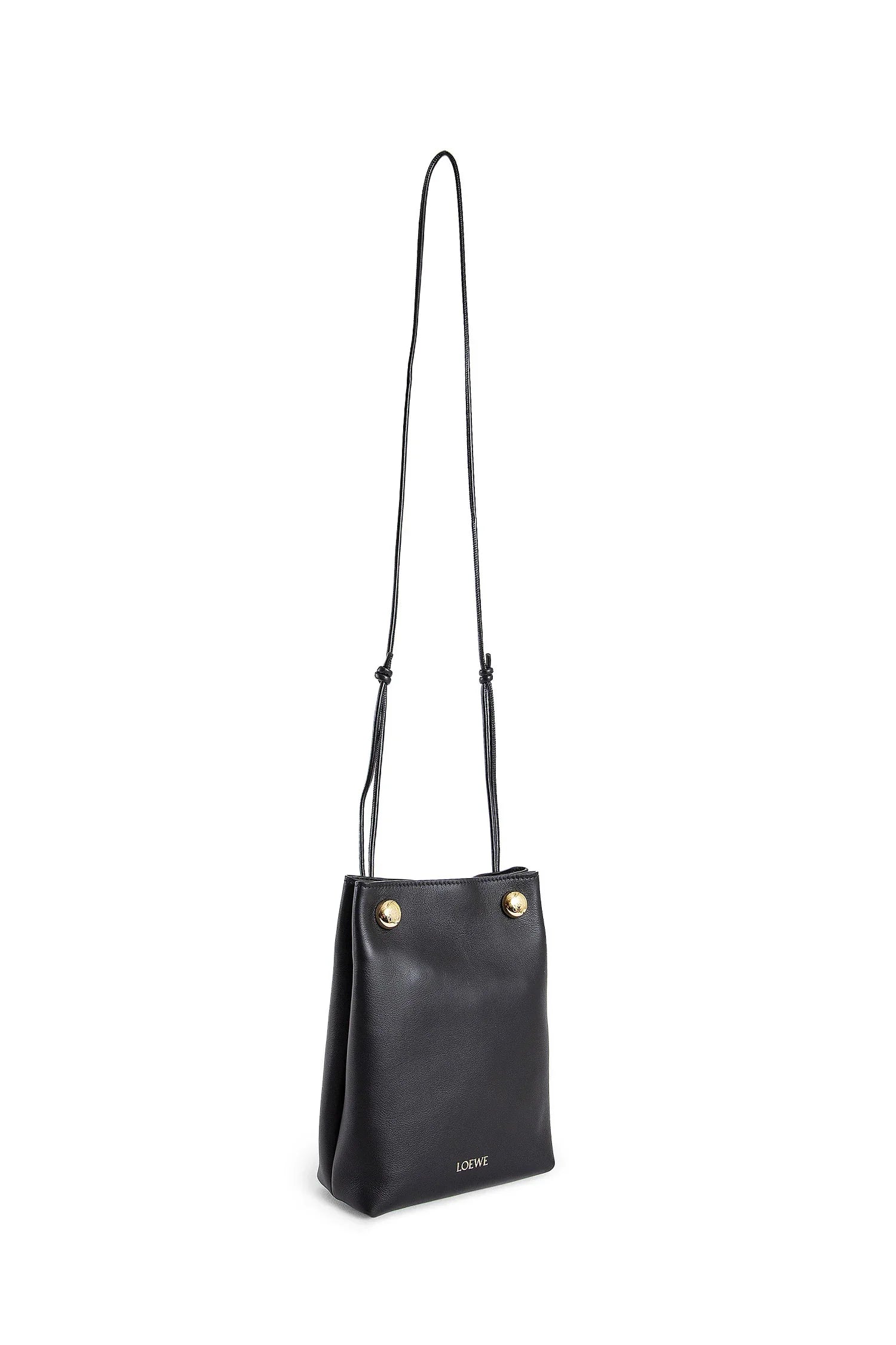 Woman Black Crossbody Bags Loewe – Гарантія оригінальності – вид ззаду
