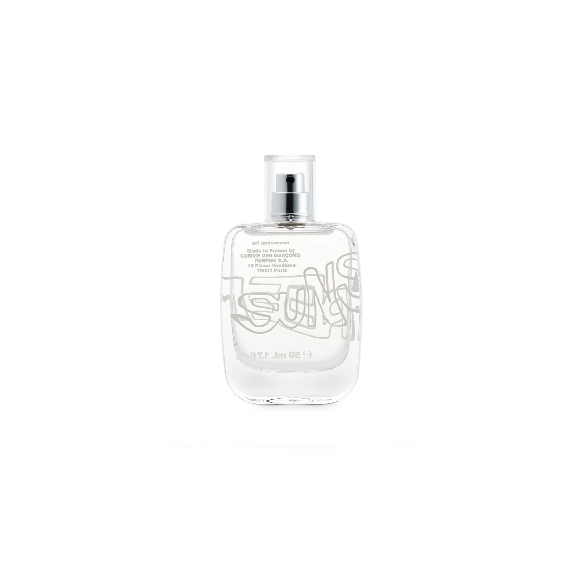 Erl Sunscreen Eau De Toilette 50ml Comme des garcons – Гарантія оригінальності – боковий вид