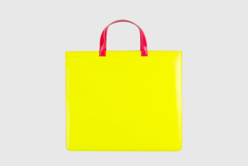 Оригінальна Super Fluo Tote Bag Comme des garcons – вид ззаду