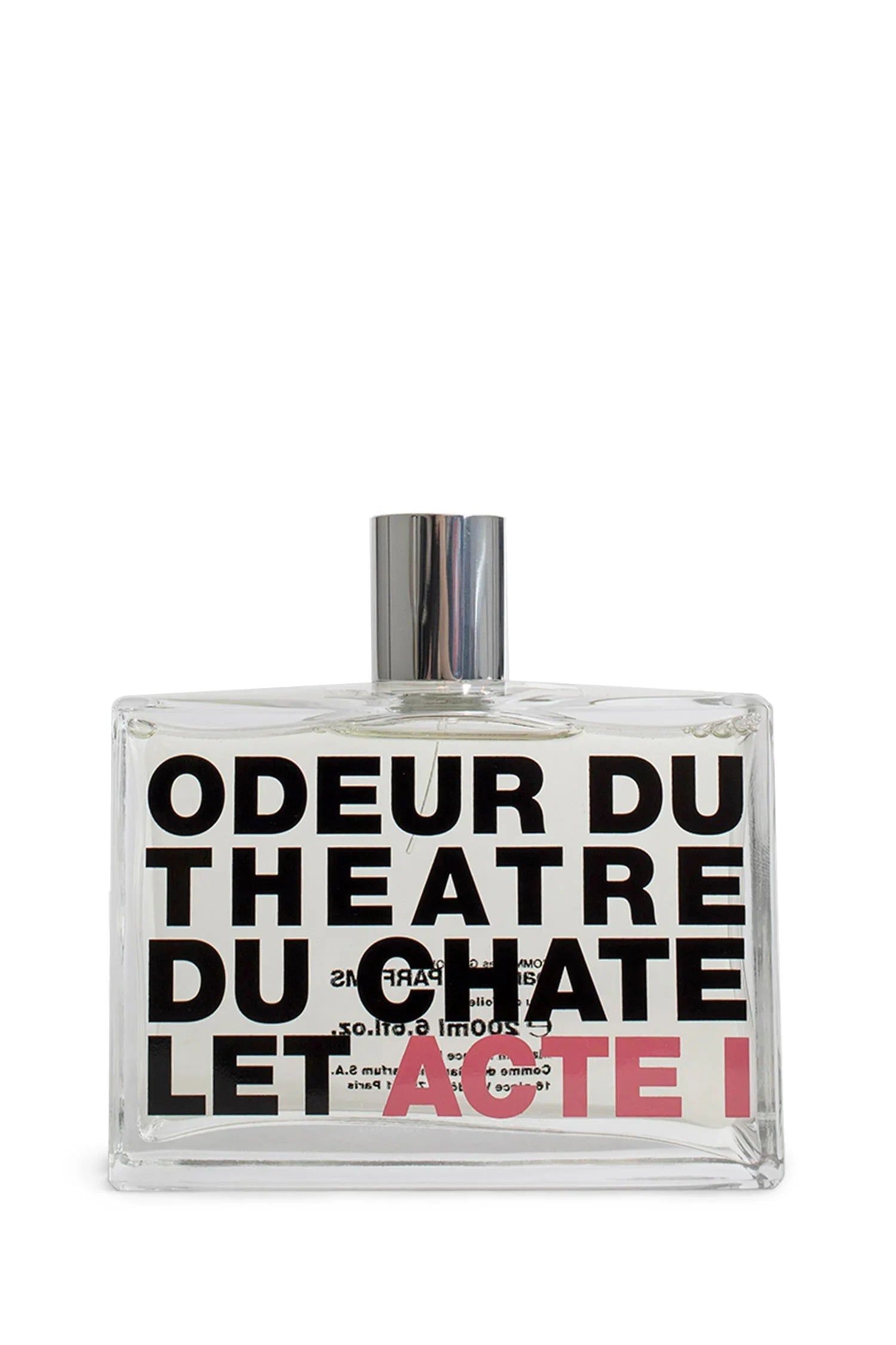 Odeur Du Théatre Du Chatelet 200 ML Perfumes Comme des garcons оригінал – Купити в Україні – боковий вид