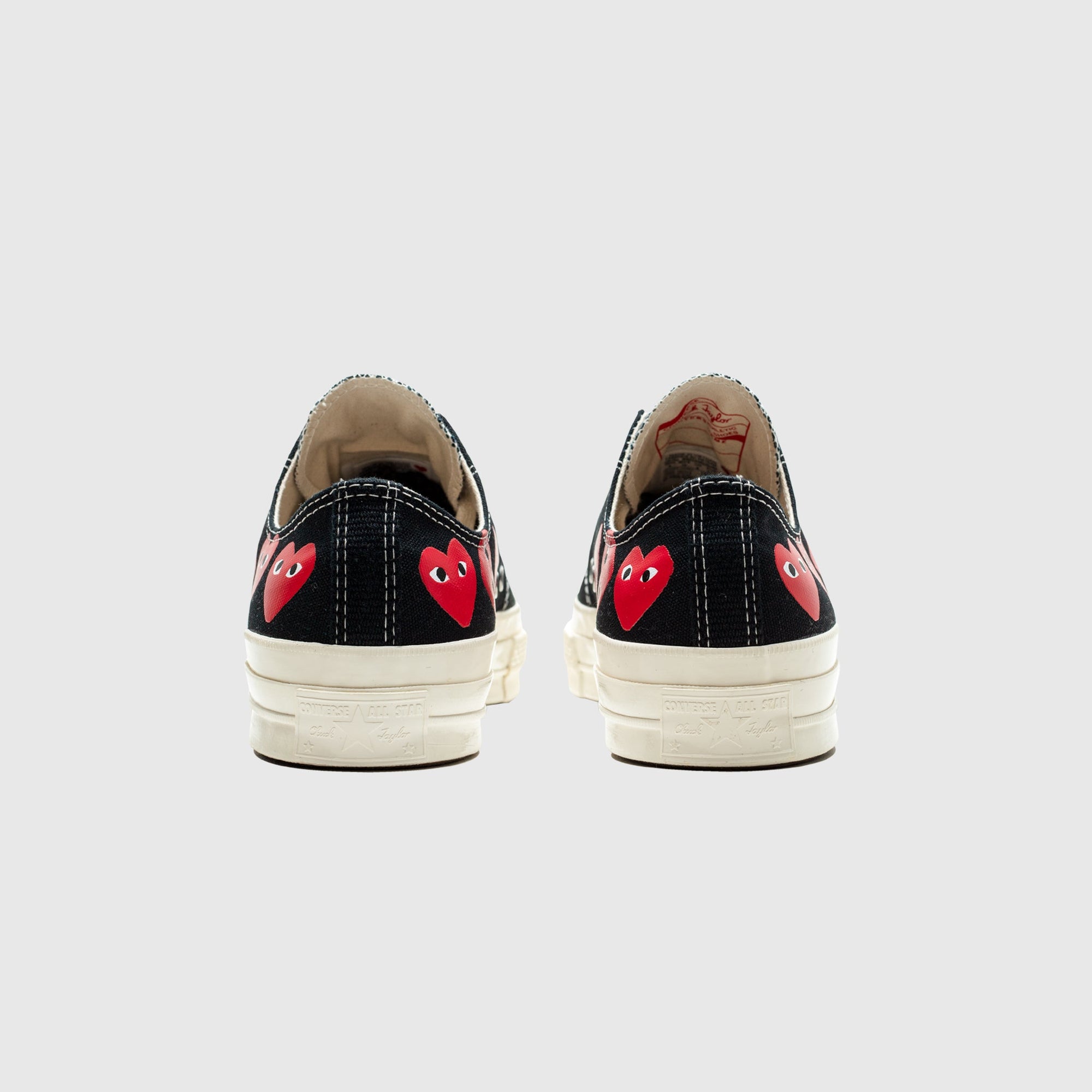 Оригінальна Chuck Taylor All-Star 70 Ox Black Comme des garcons – збільшений вид