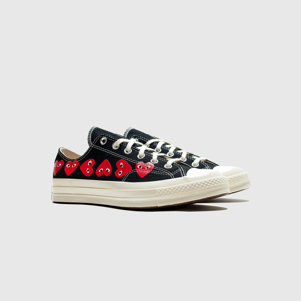 Оригінальна Chuck Taylor All-Star 70 Ox Black Comme des garcons – вид ззаду