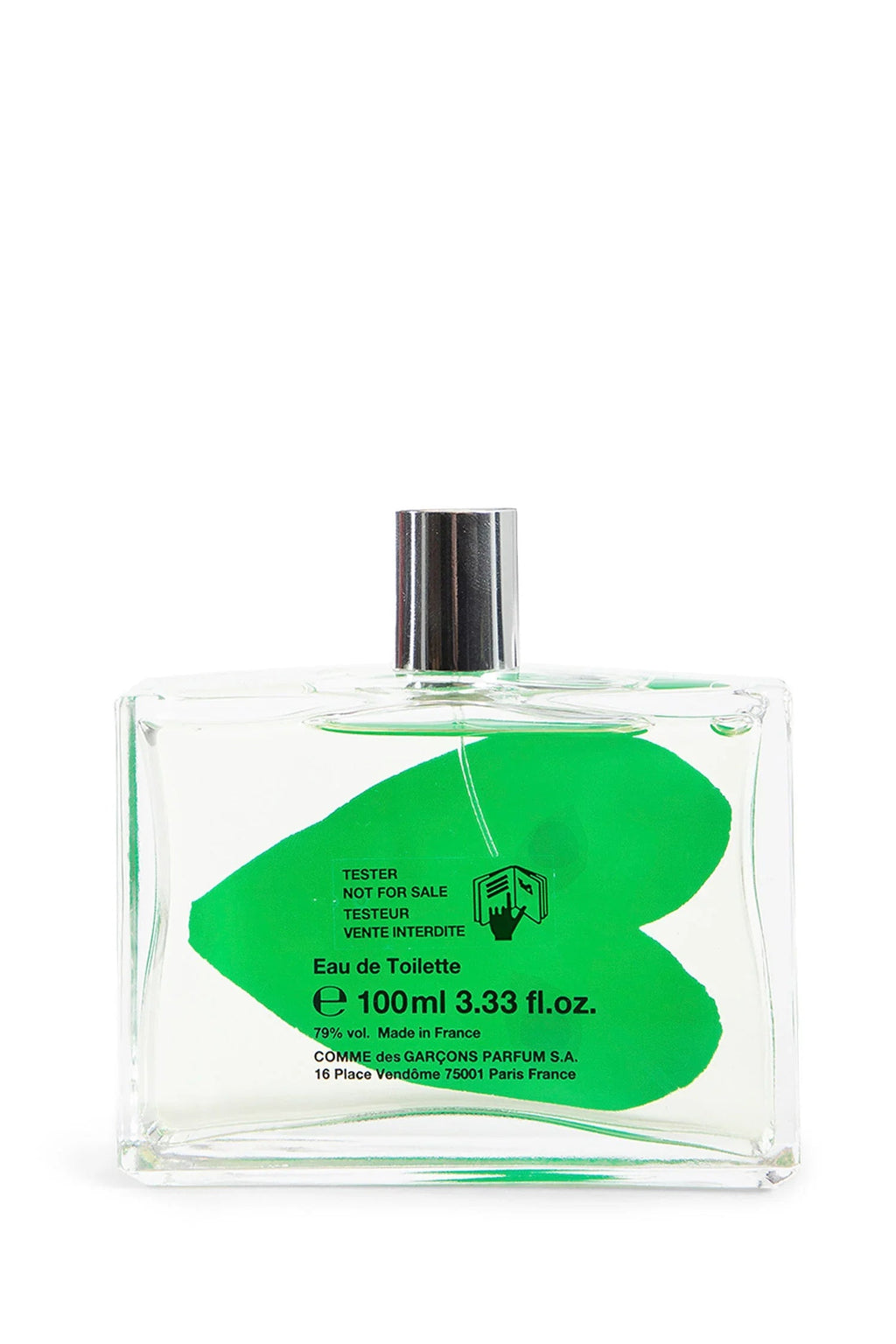 Оригінальна Play Green Eau De Toilette 100 ML Comme des garcons – вид ззаду