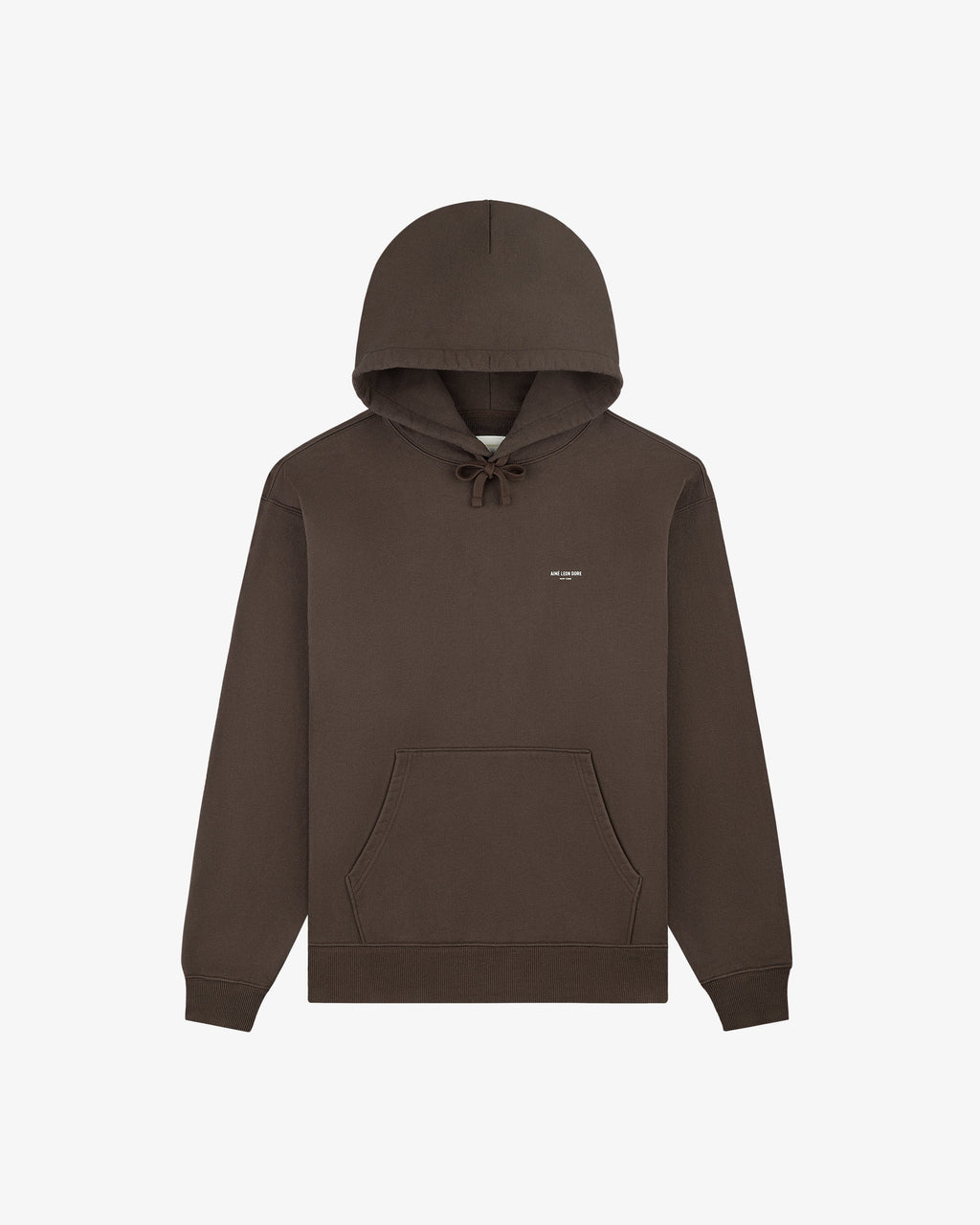Micro Logo Hoodie Aime leon dore – Гарантія оригінальності – вид ззаду