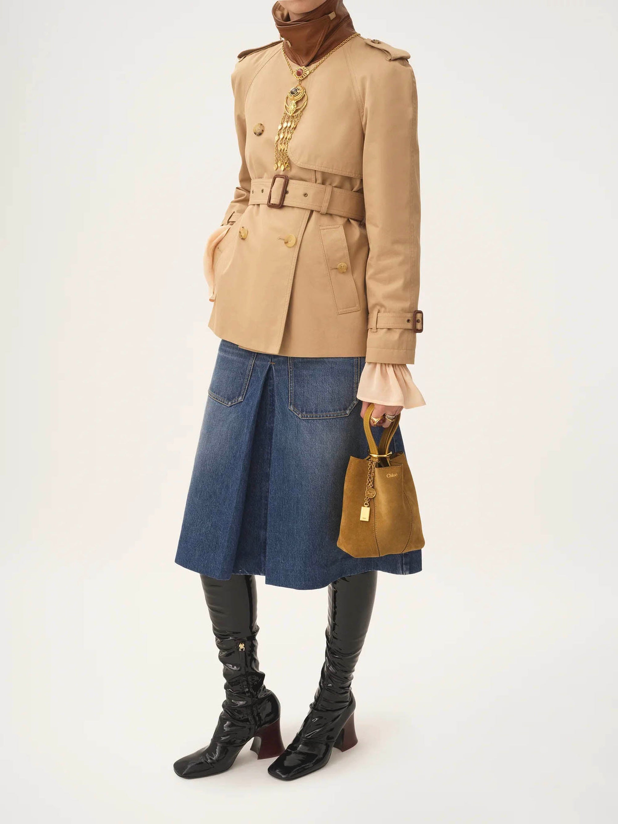 Оригінальна Small Chloé Spin tote bag CHLOE – детальний вид