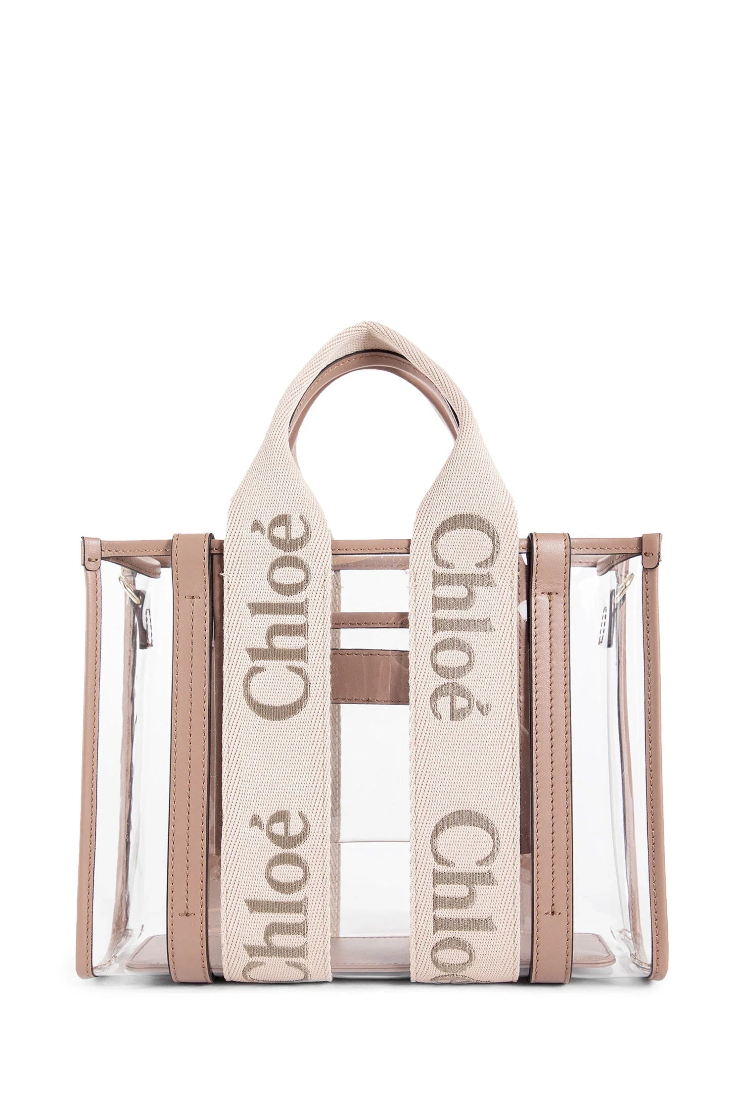 Оригінальна Woody Small Tote Bag In Jelly And Leather Chloe – детальний вид