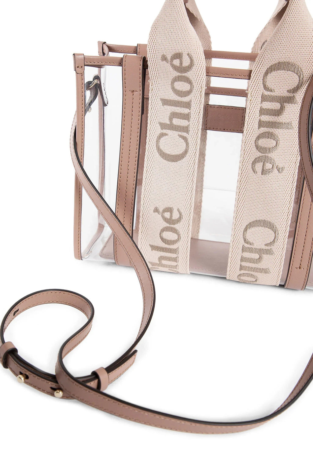 Оригінальна Woody Small Tote Bag In Jelly And Leather Chloe – збільшений вид