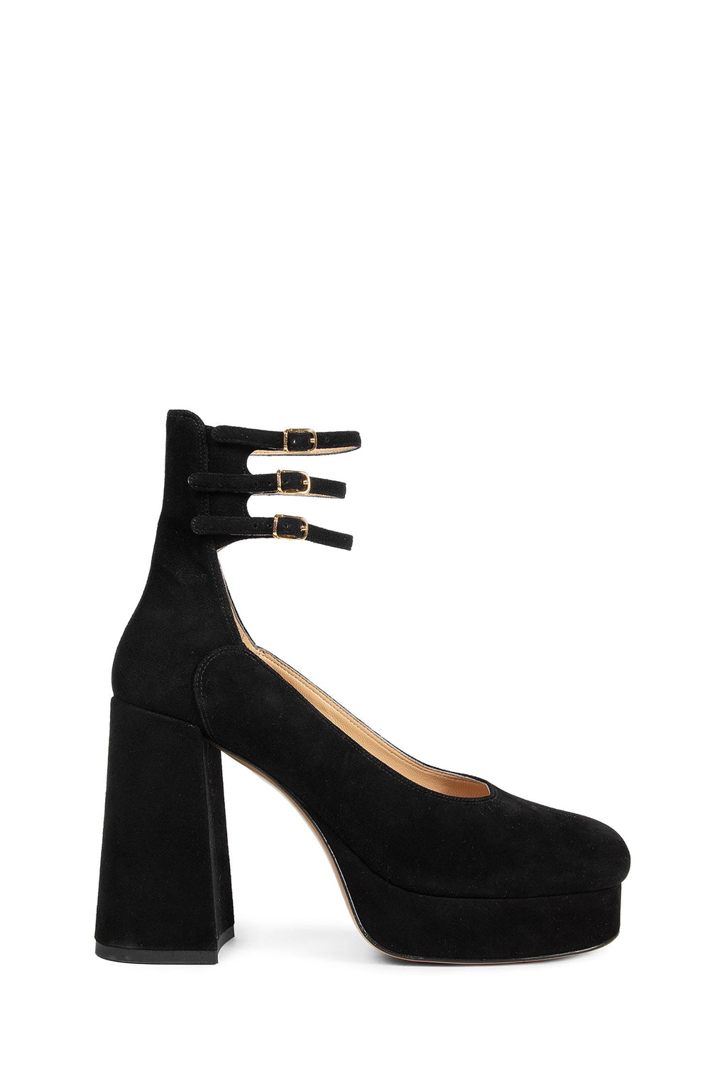 Оригінальна Suede Leather Pumps Chloe – боковий вид